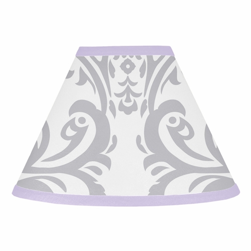 Elizabeth Lavender and Gray Collection Lamp Shade