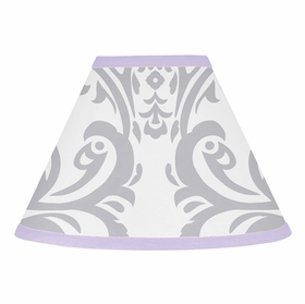 Elizabeth Lavender and Gray Collection Lamp Shade