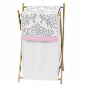 Elizabeth Pink and Gray Hamper