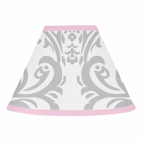 Elizabeth Pink and Gray Lamp Shade