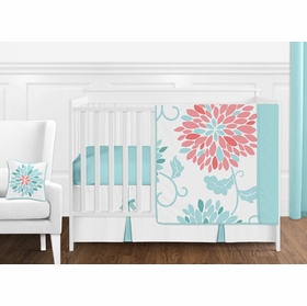 Emma 11 Piece Bumperless Crib Bedding Collection