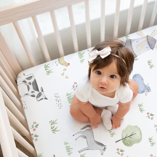 Farm Animals Collection 2 Pack Crib Sheets - alt image 3