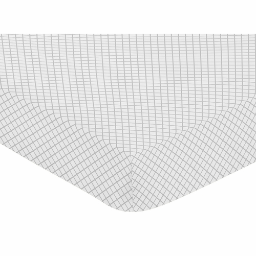 Farm Animals Collection Crib Sheet - Lattice Print - alt image 2