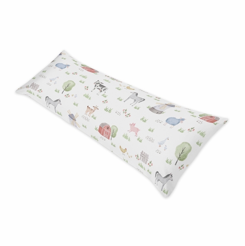 Farm Animals Collection Full Length Body Pillow Cover