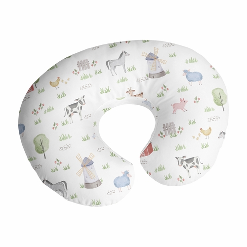 Farm Animals Collection Nursing Breastfeeding Pillow Cover