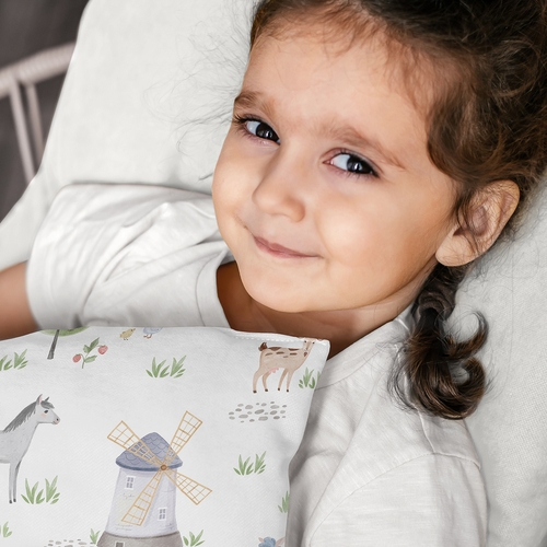 Farm Animals Collection Toddler Pillow with Pillowcase - alt image 3