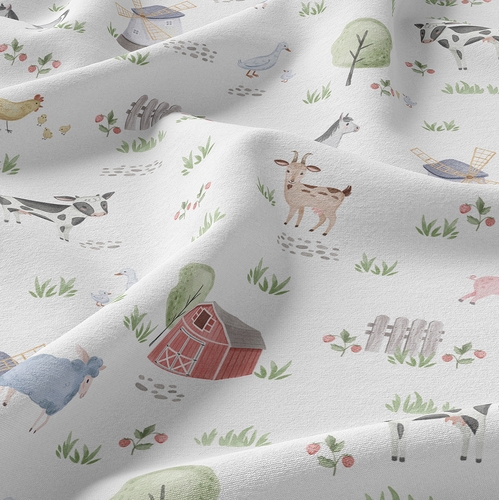 Farm Animals Collection Toddler Pillow with Pillowcase - alt image 5