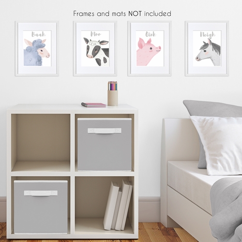 Farm Animals Collection Wall Art Prints - Set of 4 - alt image 2