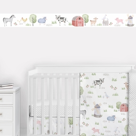 Farm Animals Collection Wallpaper Border