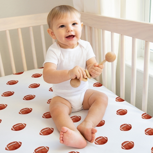 Football Collection 2 Pack Crib Sheets - alt image 3
