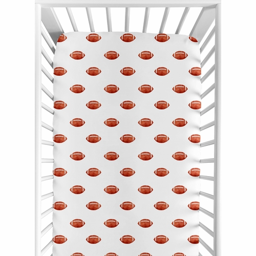 Football Collection 2 Pack Crib Sheets - alt image 1