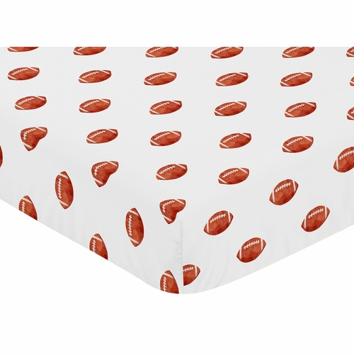Football Collection 4 Piece Crib Bedding - alt image 5