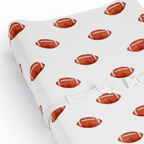 Football Collection Changing Pad Cover Sheet - alt image 3