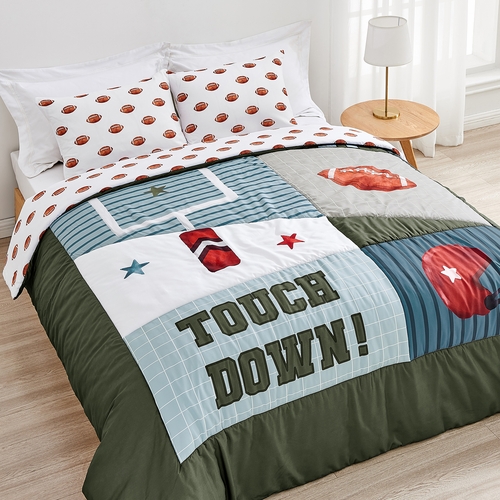 Football Collection Full/Queen Bedding