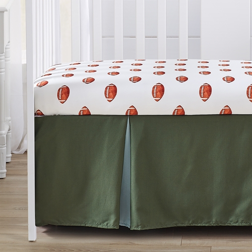 Football Collection Sweet Jojo Designs 6 Piece Crib Bedding + BreathableBaby Breathable Mesh Liner - alt image 4