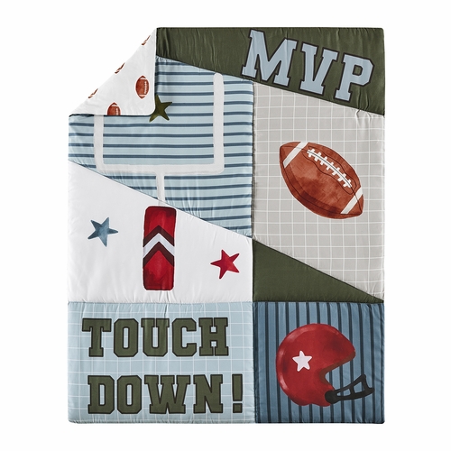 Football Collection Toddler Bedding - alt image 2