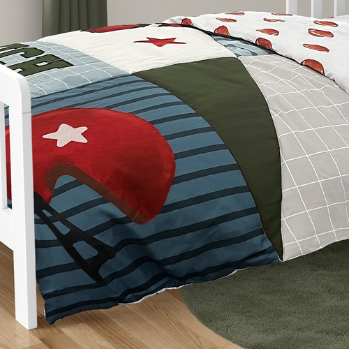 Football Collection Toddler Bedding - alt image 4