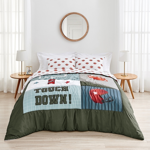Football Collection Twin Bedding - alt image 1