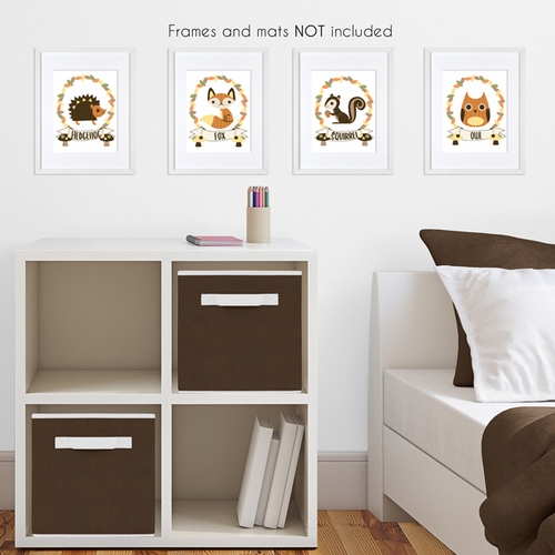 Forest Friends Collection Wall Art Prints - Set of 4 - alt image 2