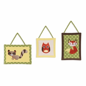 Forest Friends Wall Hangings