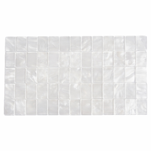 Golden Pearl Collection American Mahjong Tile Set (160PC) 1.42 Pearlescent Acrylic with Faux Leather Travel Bag - alt image 1