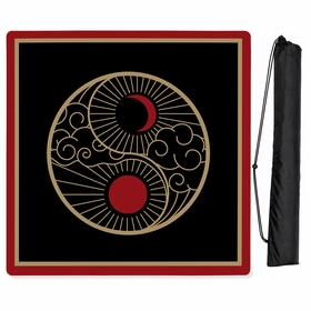 Golden Pearl Collection Mahjong Mat for Table - Shipped Rolled
