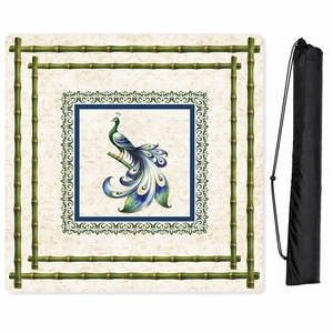 Green Classic Collection Mahjong Mat for Table - Shipped Rolled