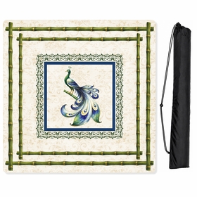 Green Classic Collection Mahjong Mat for Table - Shipped Rolled