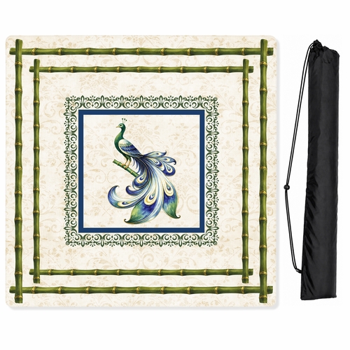 Green Classic Collection Mahjong Mat for Table - Shipped Rolled