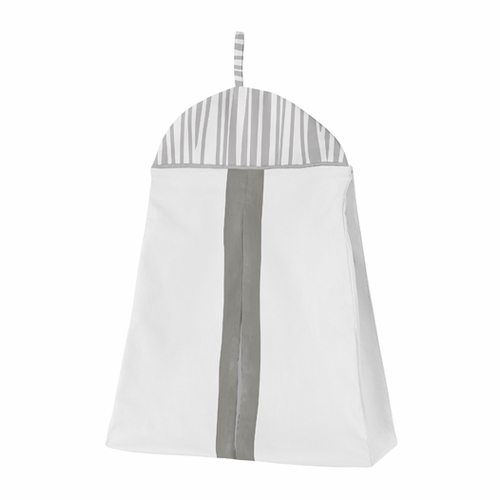 Grey and White Woodsy 9 Piece Crib Bedding Collection - alt image 5