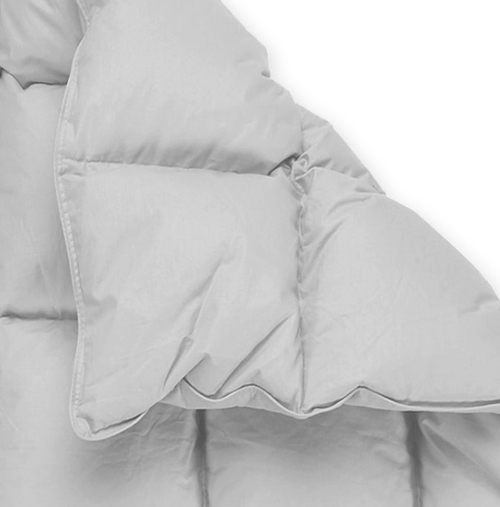 Grey Baby Down Alternative Comforter / Blanket