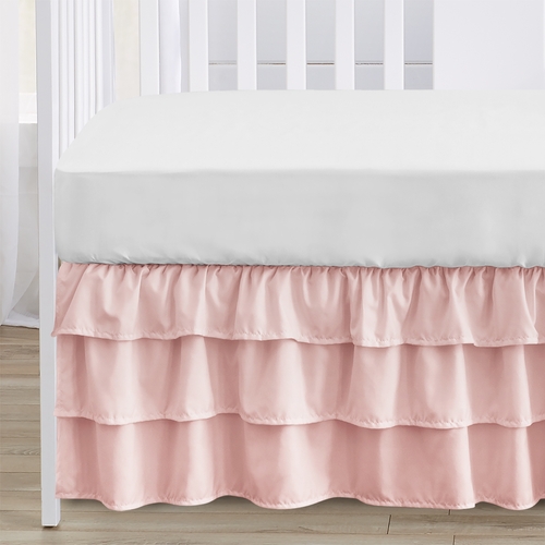 Harper Blush Pink Collection 4 Piece Crib Bedding - alt image 3