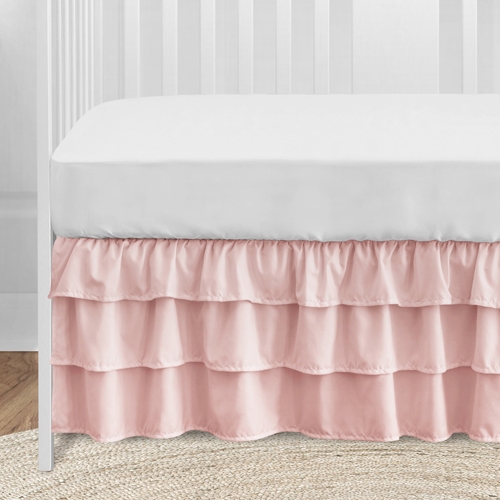 Harper Blush Pink Collection 5 Piece Crib Bedding - alt image 4