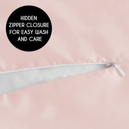 Harper Blush Pink Collection Full Length Body Pillow Cover - alt image 2