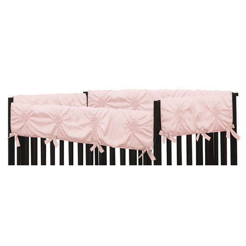 Harper Blush Pink Collection Side Rail Guard Covers - Set of 2 - alt image 1