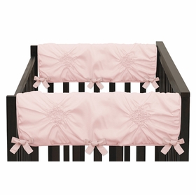 Harper Blush Pink Collection Side Rail Guard Covers - Set of 2
