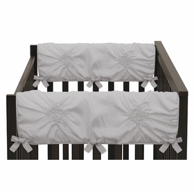 Harper Grey Collection Side Rail Guard Covers - Set of 2