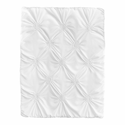 Harper White Collection 4 Piece Crib Bedding - alt image 2