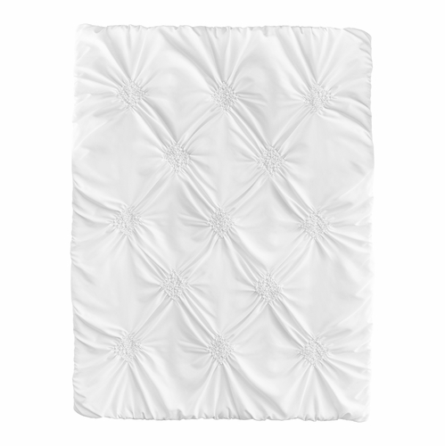 Harper White Collection 5 Piece Crib Bedding - alt image 2