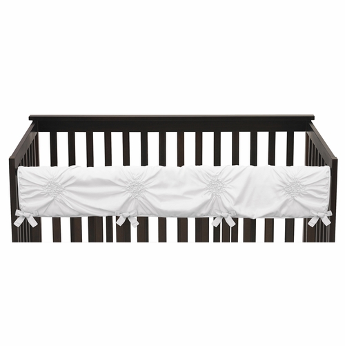 Harper White Collection 5 Piece Crib Bedding - alt image 3