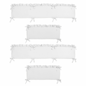 Harper White Collection Crib Bedding