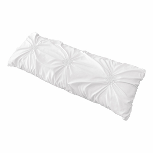 Harper White Collection Full Length Body Pillow Cover