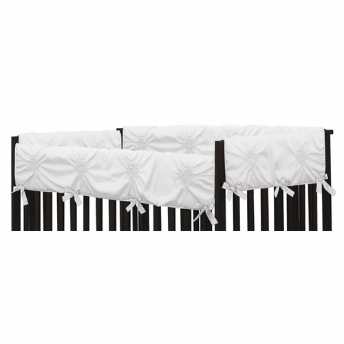 Harper White Collection Side Rail Guard Covers - Set of 2 - alt image 1
