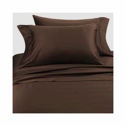 Hotel Spa 4pc Sheet Set Chocolate