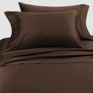 Hotel Spa 4pc Sheet Set Chocolate