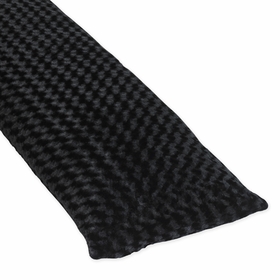 Isabella Black and White Collection Black Full Length Body Pillow Cover