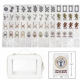Judaica Pearl Collection American Mahjong Tile Set (160pc)