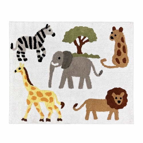 Jungle Accent Floor Rug