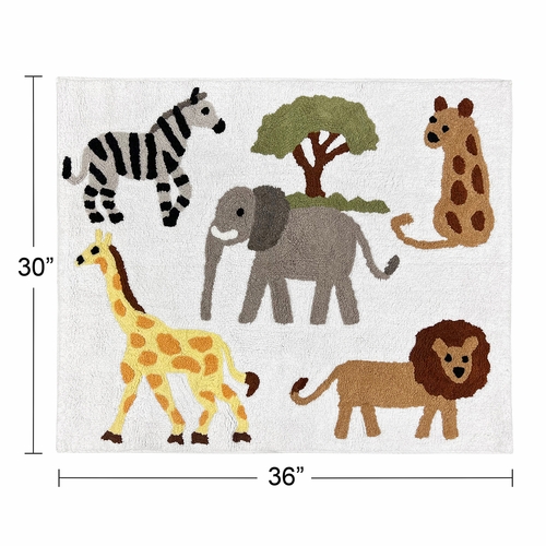 Jungle Accent Floor Rug - alt image 2