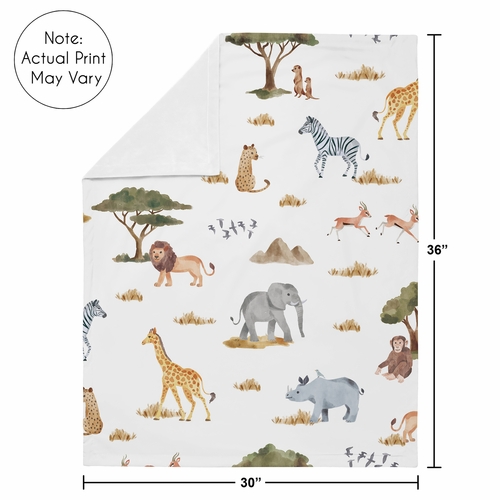 Jungle Collection Baby Blanket - alt image 3
